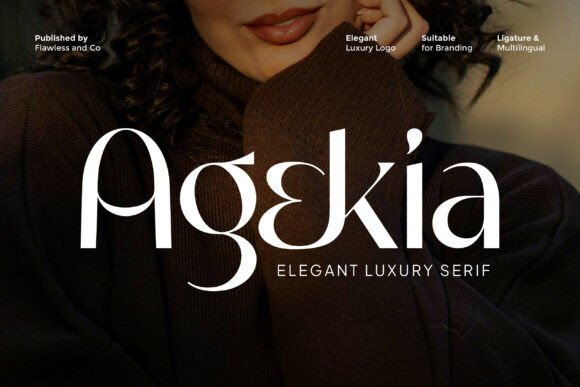 Agekia: A Luxurious Font for Business Growth