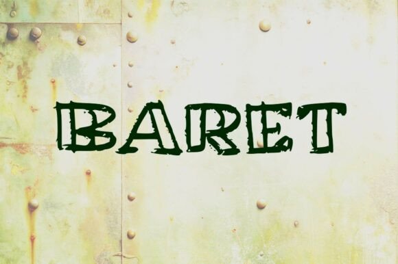 Baret Font for Creative Projects