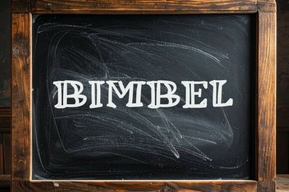 Bimbel: A Font for Timeless Design