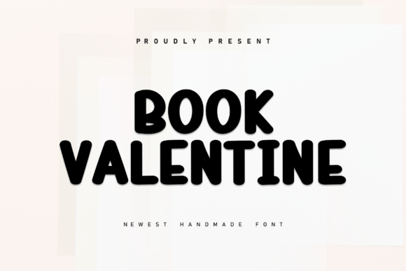 Book Valentine Font