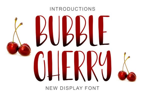 Bubble Cherry Font Review