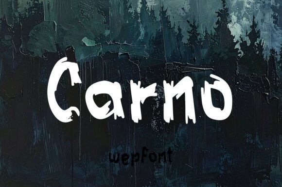 Carno: A Brush Font for Creative Expression