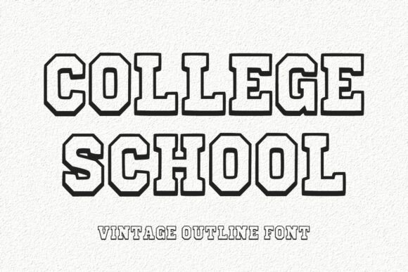 College School Font Review