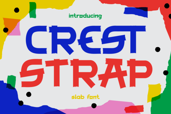 Crest Strap Font for Bold Branding