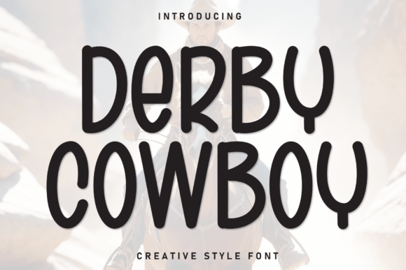 Derby Cowboy Font for Web Design