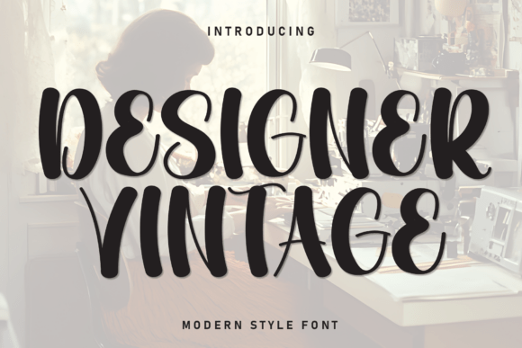 Designer Vintage Font