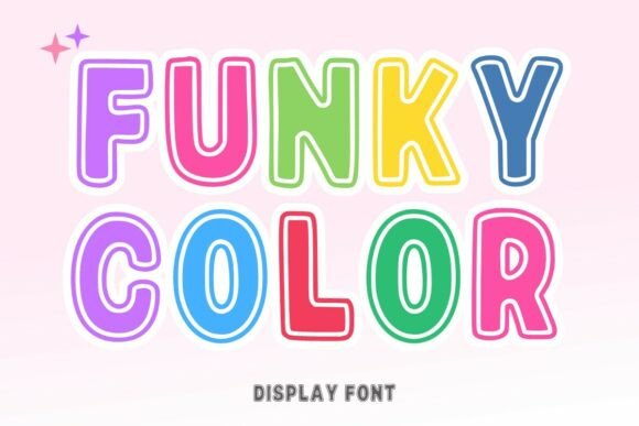 Funky Color Font