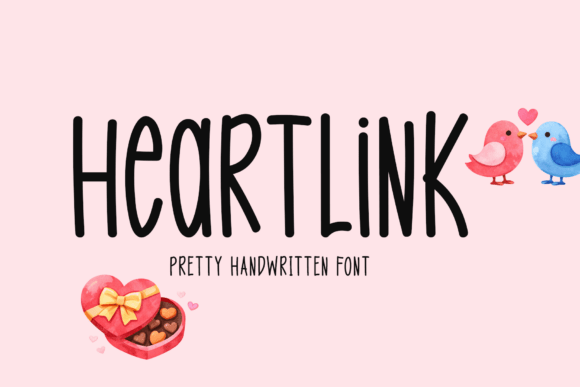 Heartlink Font for Elegant Design