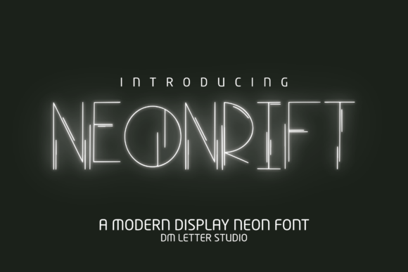 Neonrift Font: Bold & Electric