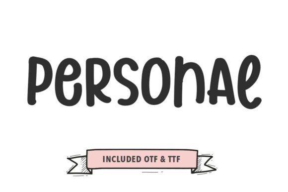 Personal Font: Free Download & Premium Design
