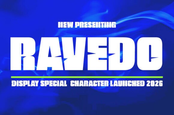 Ravedo Font: Bold & Stylish for Business