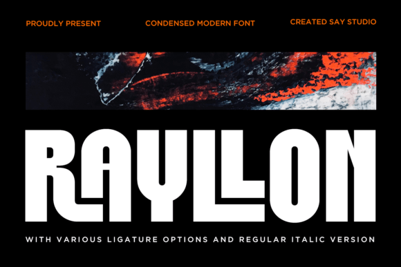 Rayllon: A Bold Font for Business Branding