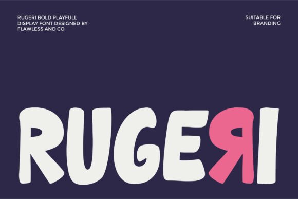Rugeri Font for Creative Makers