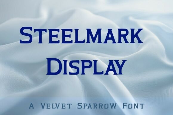Steelmark Display Font
