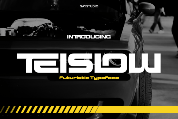 Teislow: A Futuristic Display Font