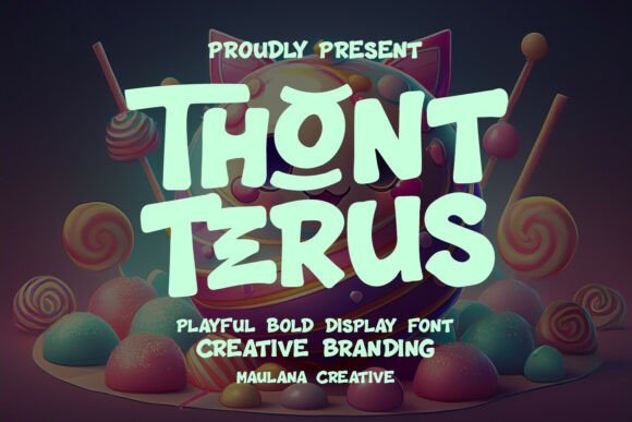 Thont Terus Font for Business Branding