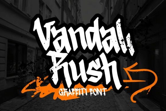 Vandal Rush Font for Bold Branding